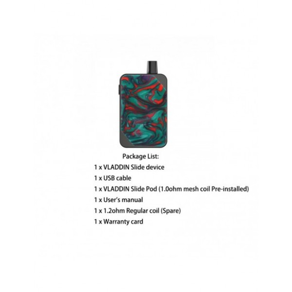 Vladdin Slide Kit 1000mAh Pod ...