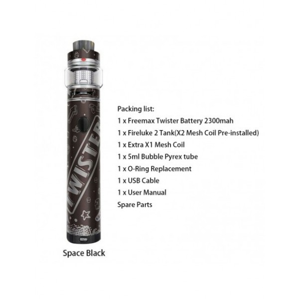 FREEMAX Twister 80W Kit 2300mAh ...