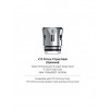 SMOK TFV12 Prince Mesh Coils: Max Mesh/Dual Mesh/Triple Mesh Coil