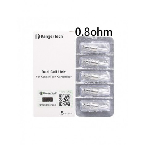 KangerTech Dual Coils (1.2ohm/1.5ohm/1.8ohm)