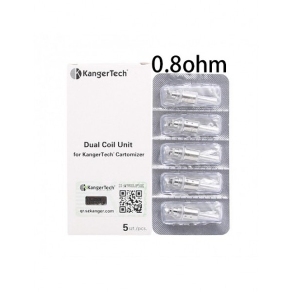 KangerTech Dual Coils (1.2ohm/1.5ohm/1.8ohm)